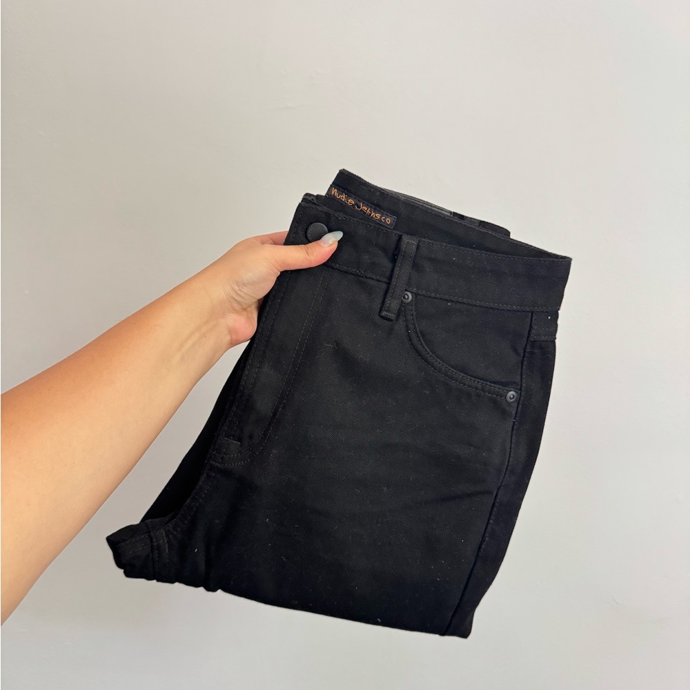 Nudie Jeans Black Skinny Women's Jeans
